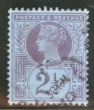 SG 201 2½d Purple on Blue