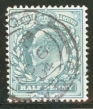 SG 215 ½d Blue Green