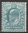 SG 215 ½d Blue Green