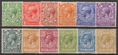 1924 Block Cypher set SG 418-29 Set of 12 Fresh M/M - Cat £110