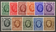 1934 Photo Set SG 439-49 Set of 11 - Fresh M/M