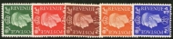 1937 Set Of 5 Sideways