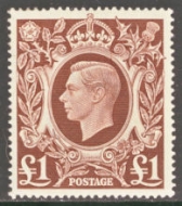 SG 478b £1 Brown