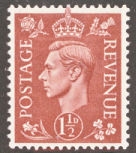 SG 487 1½d Pale Brown