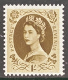 SG 617e 1/- Brown