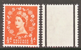 SG 587 ½d orange