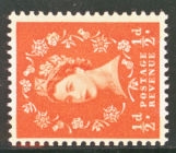 SG 570a ½d orange