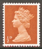 SG 723 ½d orange