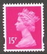 SG Y1679 15p Magenta 2 Bands