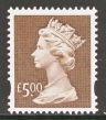 SG Y1803 £5 Brown