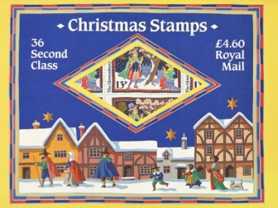 1986  Christmas 13p x 36