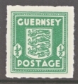 SG 1a  ½d Emerald Green U/M