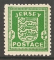 SG 1  ½d Green U/M