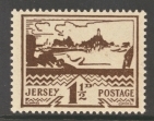 SG 5  1½d Brown U/M