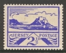 SG 7  2½d Blue U/M