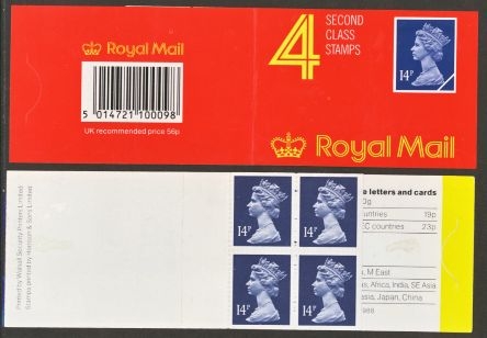 GB4  56p  Printed (W)